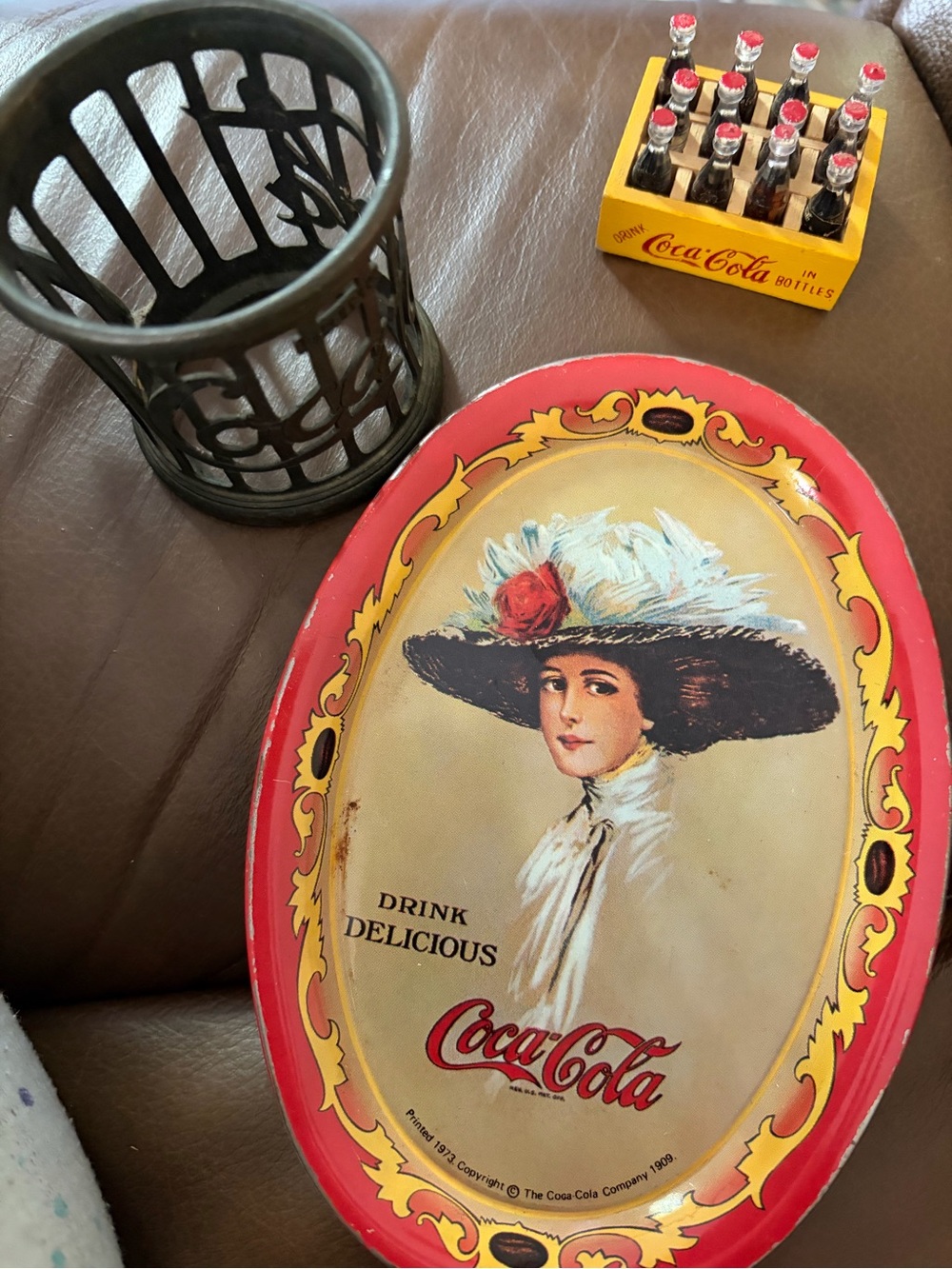 3 Vintage Coca-Cola Items